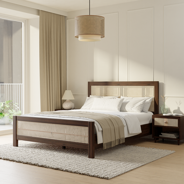 Adira Cane Bed without Storage