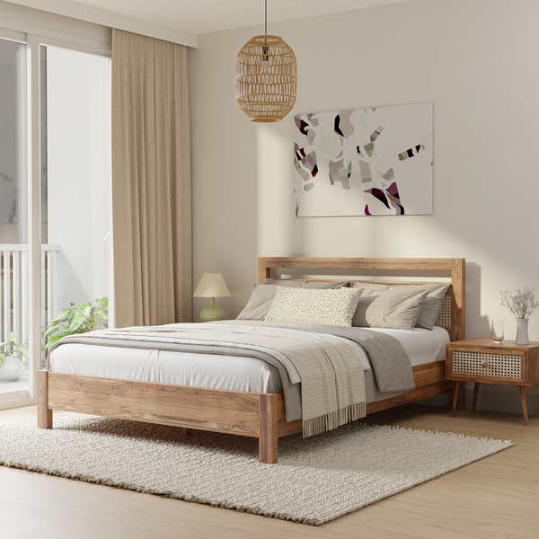 Indira Cane Bed without Storage